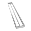 Cavallo Chrome Square Double Towel Rail 800mm