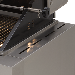 EAL1200RBQ – 6 Burner Built-In BBQ + Hood