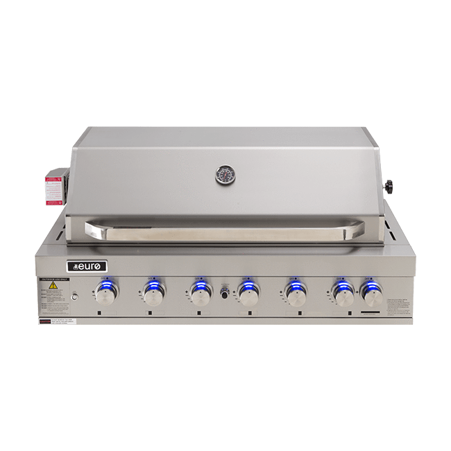 EAL1200RBQ – 6 Burner Built-In BBQ + Hood