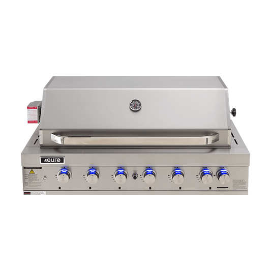 EAL1200RBQ – 6 Burner Built-In BBQ + Hood