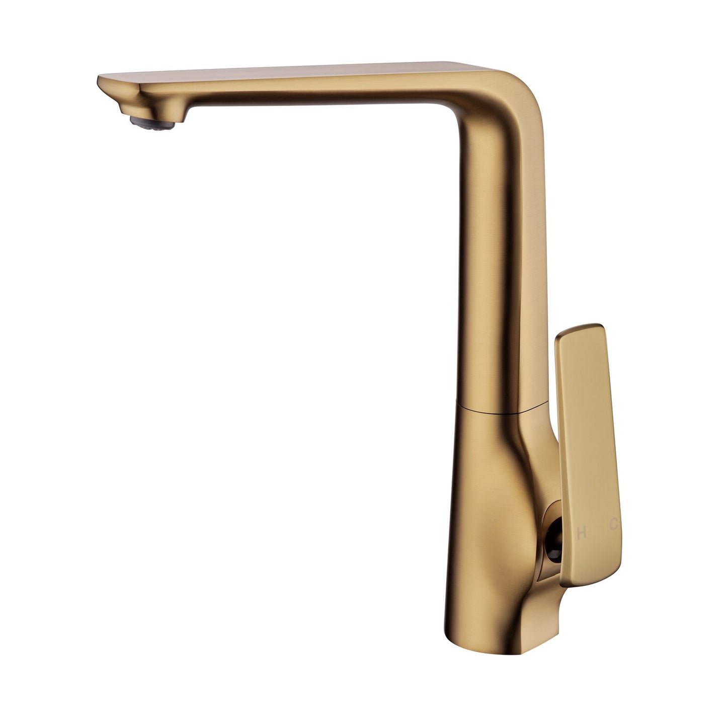 Esperia Brushed Yellow Gold Kitchen Mixer