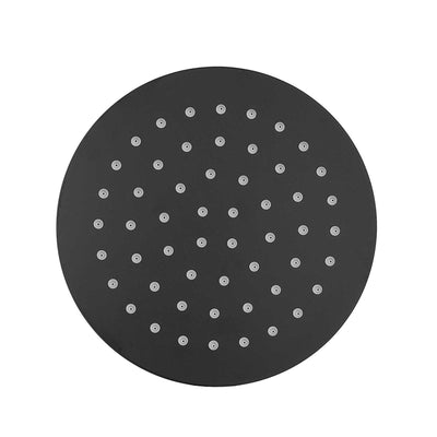 Pentro 300mm Matte Black Round Ultra-thin Shower Head