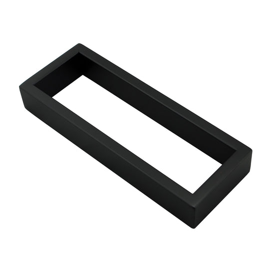 Cavallo Matte Black Square Towel Rail 200mm