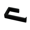 Cavallo Black Square Toilet Roll Holder