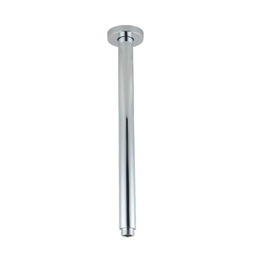 Pentro Brushed Nickel Round Ceiling Shower Arm 400mm