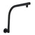 Pentro Matte Black Swivel Wall Mounted Shower Arm