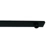 Cavallo Matte Black Gooseneck Wall Mounted Shower Arm