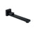 Cavallo Matte Black Square Bath Spout