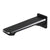 Esperia Matte Black & Chrome Wall Bath / Spout