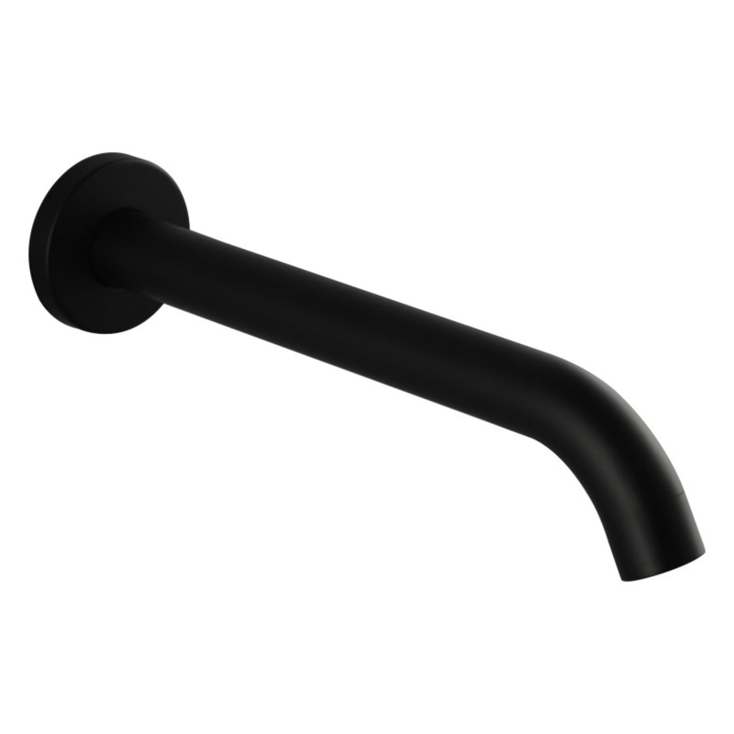 Pentro Matte Black Round Bath Spout