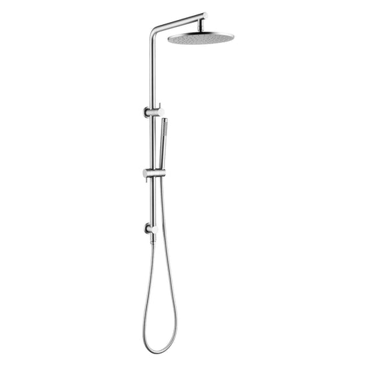 Pentro 250mm Chrome Round Handheld Shower Station