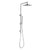 Pentro 250mm Chrome Round Handheld Shower Station