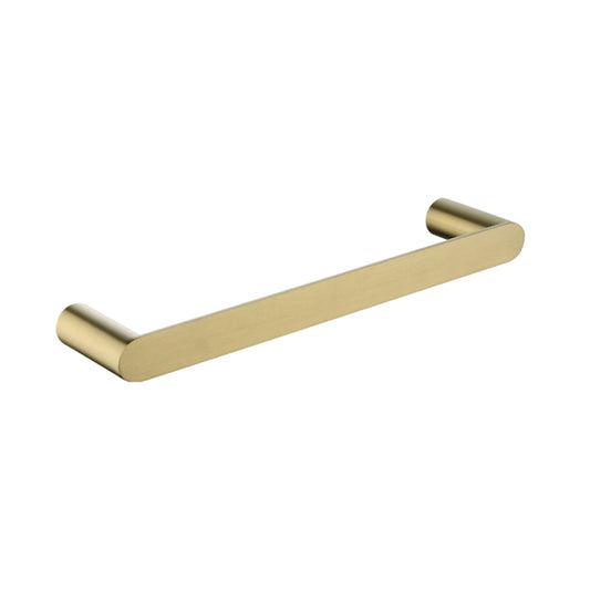 Esperia Brushed Yellow Gold Towel Ring 300mm