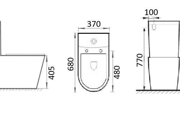 T6002 — Back to Wall Toilet Suite