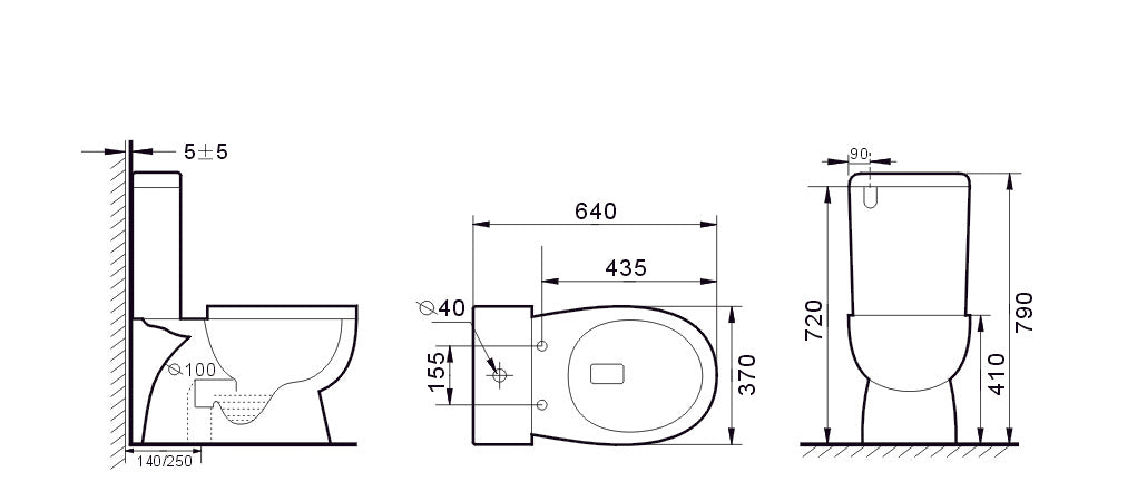 T6009S – Bottom inlet only