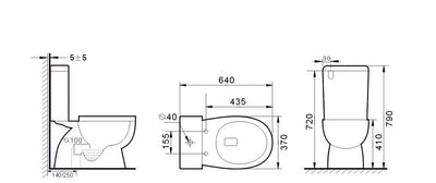 T6009S – Bottom & Back Inlet