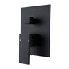 Cavallo Matte Black Square Shower Mixer