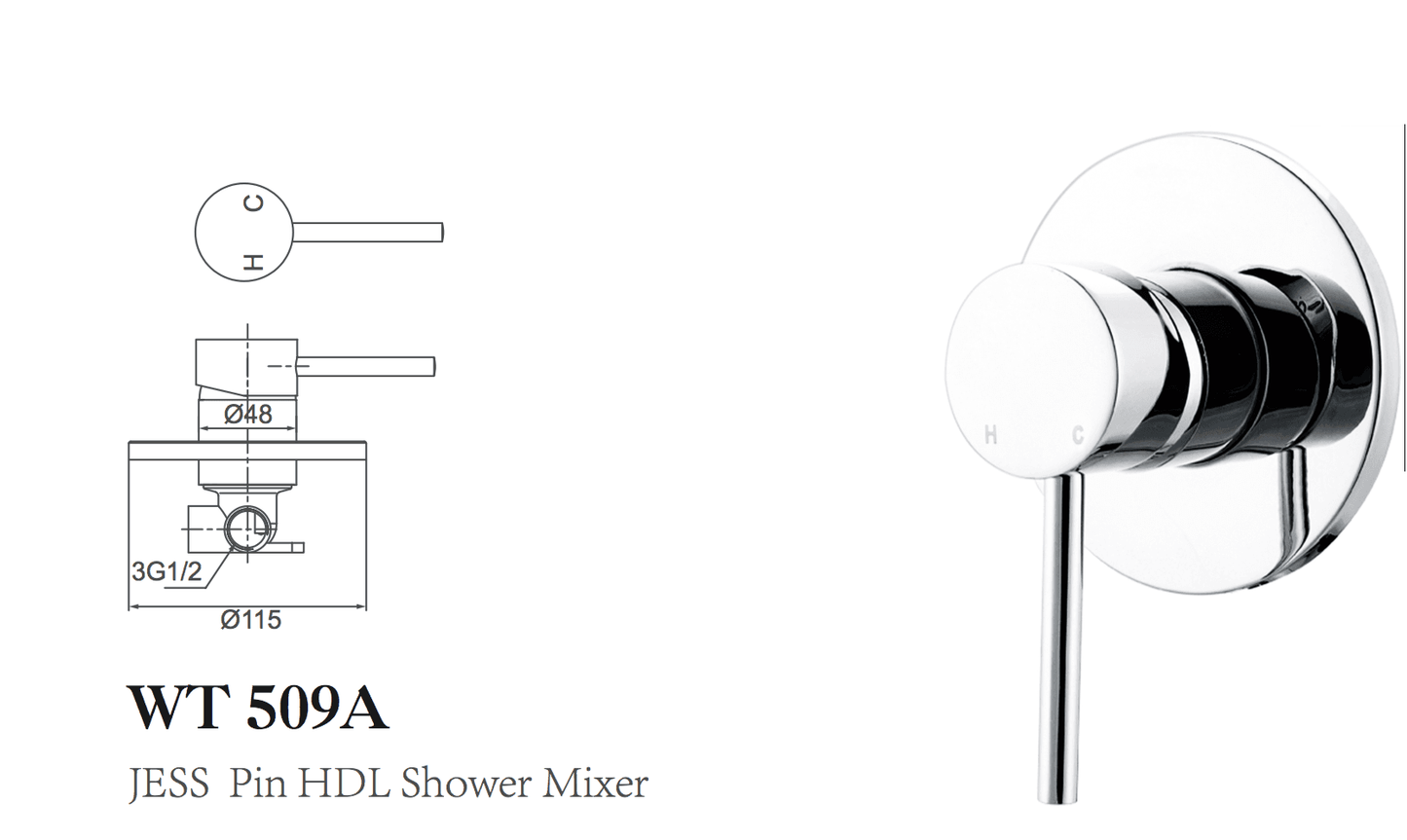 JESS PIN HDL SHOWER MIXER