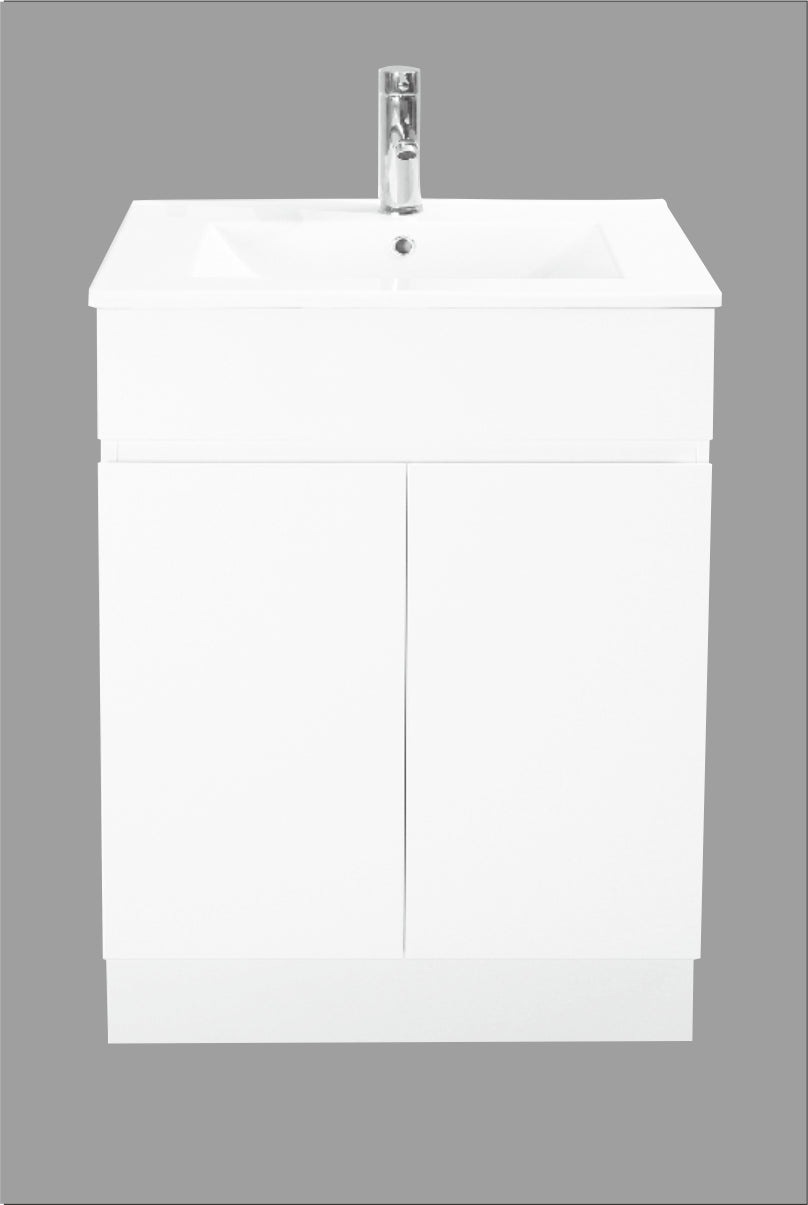 600 Vanity Unit - Lucas Slim Series - Free Standing