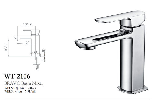 BRAVO BASIN MIXER