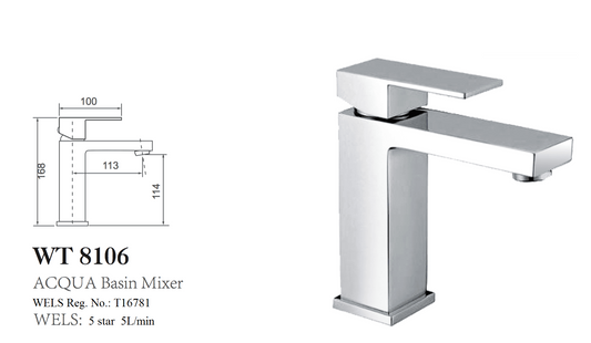 ACQUA BASIN MIXER