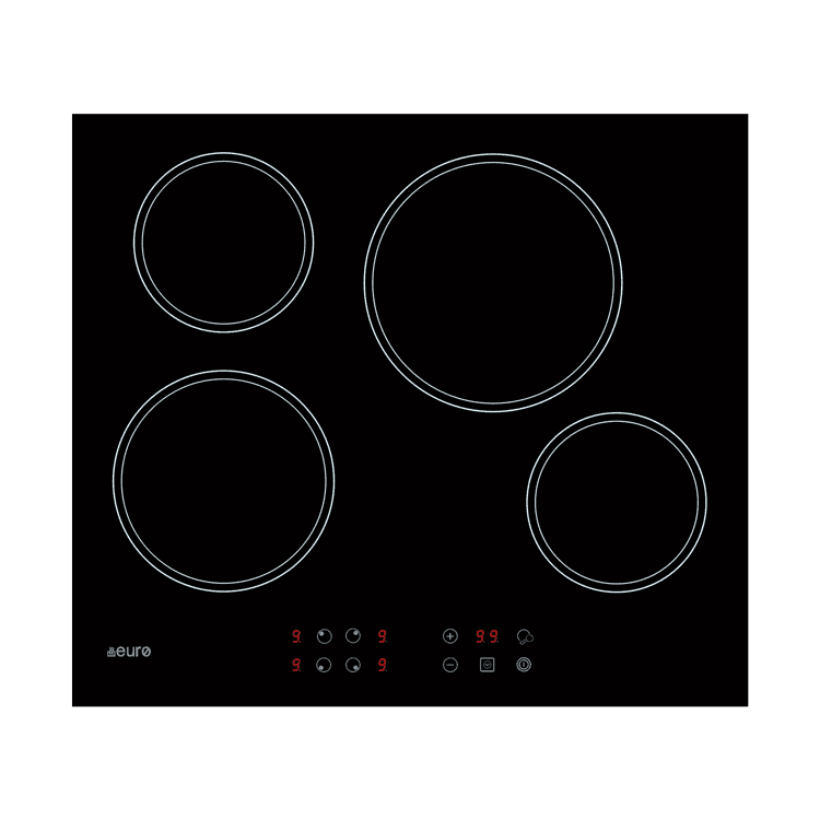 ECT60CR – 60cm Ceran Touch Electric Cooktop